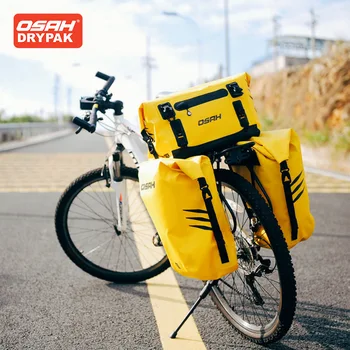 OSAH motorkerékpár hátsó ülés táska mountain bike vízálló lovaglás hátizsák / utazótáska / egyetlen válltáska, különböző színekben