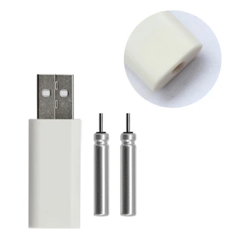 1 Állítsa a Halászati Úszó Akkumulátor Elektromos USB Újratölthető CR425 Glow Stick Töltő Kezelése