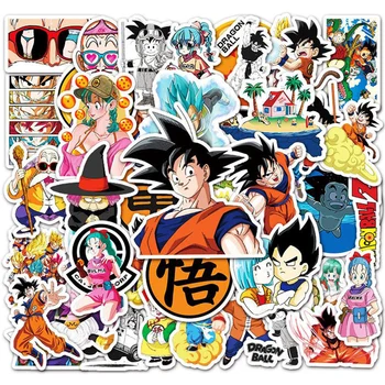 10/30/50 Db Dragon Ball-Z Anime Matricák Pvc, Vízálló Motorkerékpár Kocsi Doboz Gitár Klasszikus Gyerek Játék Születésnapi Ajándékok