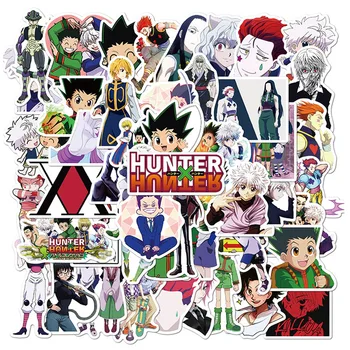 10/30/50PCS Anime Hunter X Hunter Matricák Vízálló Gitár Gördeszka Laptop Bőrönd Király Graffiti Írószerek Matrica Gyerekek Játék