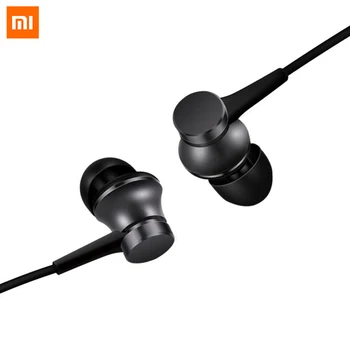 100% Eredeti Xiaomi Fülhallgató In-ear Fülhallgató Dugattyús Friss Verzió színes, Fülhallgató Mikrofon Mobil Telefon MP3 MP4 PC