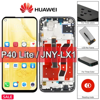 100% Új, Eredeti Huawei Nova 7i LCD Képernyő A Huawei P40 Lite JNY-L21A JNY-LX1 Kijelző érintőképernyő Digitalizáló Közgyűlés