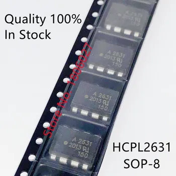 10DB/SOK HCPL2631 2631 HCPL-2631 A2631 SOP-8 nagysebességű optocoupler