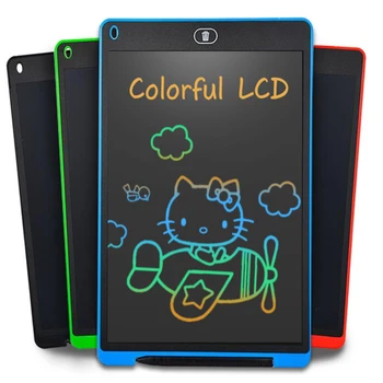 12 colos LCD Írás Tabletta Digitális Rajz Tabletta Kézírás Párna Hordozható Elektronikus Tábla Tábla ultra-vékony Deszka