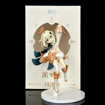 14 cm Anime Játék Genshin Hatása Ábra Paymon PVC akciófigura Játékok Gyűjthető modell játékok gyerek ajándék