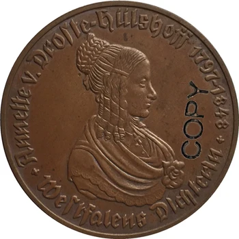 1923-ban a német 500 Mark érmék MÁSOLAT