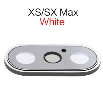 1db 100% Eredeti Zafír iPhone X XS Max XSM XR Hátsó Kamera Fedél Lencséjét Védő Üveg Lencse + Keret Minőségi AAAAA+