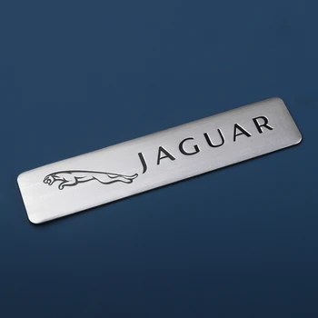 1db 3D-s Alumínium Kocsi Oldalán Fender A Jaguar XE XF XJ F-Type F-Tempót Auto Derékvonal Kreatív Dekorációs Matrica