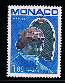 1db/Set Új Monaco Bélyeg 1981 autógyártó Bigatti Gravírozás, Bélyegző MNH