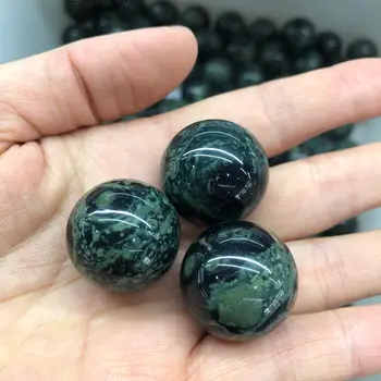 2-3cm Szép Természeti Páva Szem Crystal Ball Gömb Kvarc Kambaba Jasper Gyógyító Díszítő Kő Indie Ásványi Gyűjtemény