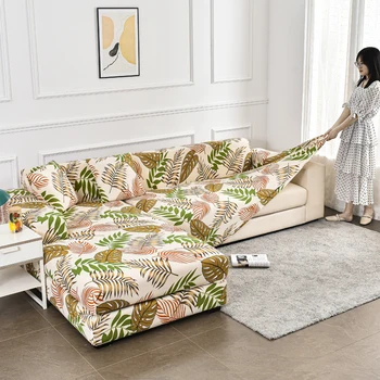 2021 L alakú kanapé fedezni nappaliban kanapé fedezze szakasz kanapé slipcover szakaszon L alakú kanapé, fotel, kanapé, rugalmas anyag