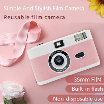 2022 Új Retro M35 Kamera Nem Eldobható, Egyszer Használatos Fényképezőgépet 135 Film Bolond Flash Diák Retro Film Film Gép