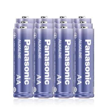 20db/sok Panasonic AA 1,5 V-os Alkáli Elemek Elsődleges & Száraz Akkumulátor A Kamera Játékok Távirányító 10 év élettartam