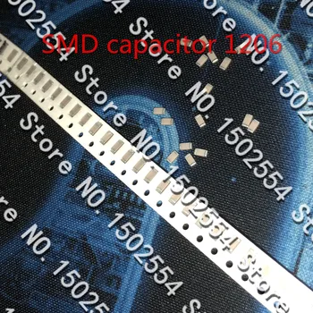 20DB/SOK SMD kerámia kondenzátor 1206 1.5 NF 152J 630V NONPROFIT FOGASKERÉK 5% magas frekvenciájú 1.5 NF 630V 3216