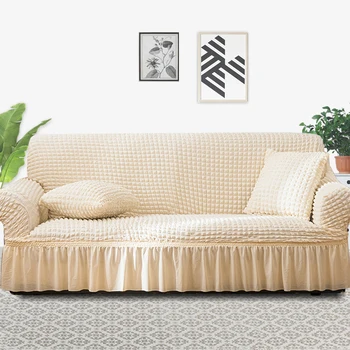 23 színek, kiváló minőségű Anyagot kanapé fedezni nappaliban kanapé szoknya anti-por Egyedi puha slipcover a kanapé kanapé borító