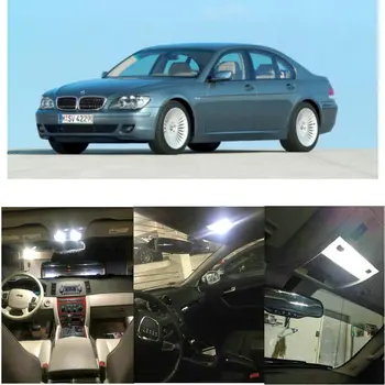 23x LED-es belső világítás teljes készlet BMW 7er E65 E66 olvasólámpa hátsó lámpák hibamentes