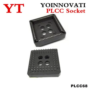  25pcs/sok PLCC Aljzat,68 Pin PLCC Socket PLCC68 Legjobb minőségű
