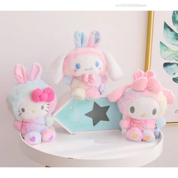 27cm Sanrio Hello Kitty A Dallam Cinnamoroll Plüss Baba kitömött állatokra gerjed Plüss Játékok Lányoknak Ajándék Gyerekek, Gyerekek Otthon Hálószoba Decor