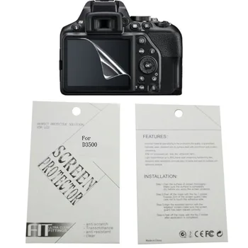 2pieces Új Puha Kamera képernyő védelem film Nikon D7000 D90 D3000 D3100 D7500 D3300 D3400 D3500 D5100 D5200 d5300 segítségével D7100