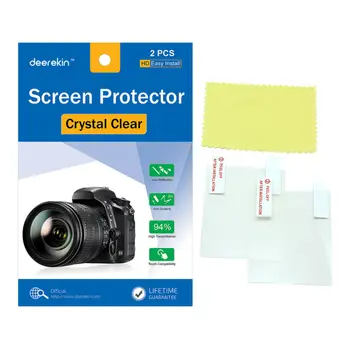 2x Deerekin LCD Képernyő Védő Védő Fólia Canon Powershot G5X / G5 X II. / G9X / G9 X Mark II Digitális Fényképezőgép
