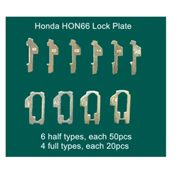 380pcs HON66 LOC OSTYA Autó Zár Lemez HONDA Zár Reed Automatikus Zár Javítás, Tartozékok Készlet tartalmaz 1,2,3,4,5,6