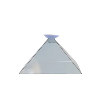 3D-s Hologram Piramis Kijelző Projektor Videó Állvány Univerzális Okos Mobiltelefon PUO88