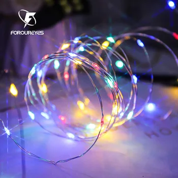 3modes LED String Fények, 2m 20leds Karácsonyi Ajándék Garland Beltéri Hálószoba Haza Esküvői Új Év Dekorációs elemmel működik