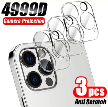 3Pcs Teljes Borító Kamera lencsevédő Üveg iPhone 12 11 Pro Max Edzett Üveg iPhone 11Pro 12Pro kamera védő 99D