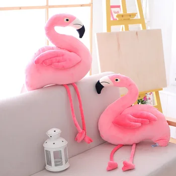 40cm 20cm Plüss Flamingo Játékok Plüss Madár Puha Baba Rózsaszín Flamingó Gyerek Játékok, Esküvői Ajándék, Magas Minőség