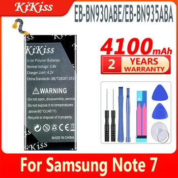 4100mAh EB-BN930ABE EB-BN935ABA Telefon Akkumulátor Samsung Galaxy Note 7 FE N935 N930 SM-N930F N930G N930V N930A N930T N930S