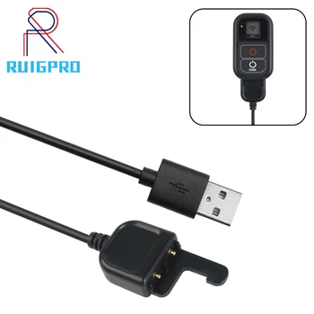 50cm USB Töltő Kábel GoPro Hero 8 7 6 5 WIFI Távirányító Profi Wi-Fi Távolabbi Töltés Akció Kamera Tartozék