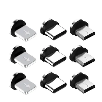 5DB Mágneses csatlakozó Kábel Micro-USB-C Típusú Gyors Töltő Kábel iPhone Xiaomi Mobil Telefon Töltő Adapter Mágnes Wire Kábel