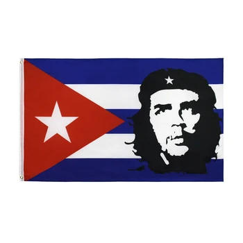 60x90cm/90x150cm Guevara A Kubai Zászló 2x3ft/3x5ft El Che Revolucion Kuba Banner