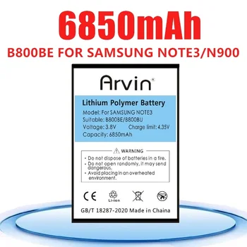 6850mAh Eredeti Akkumulátor B800BC B800BU B800BE Samsung Galaxy Note 3 N900 N3 N9006 N9005 N9000 N900A N900T N900P N9008 N9009