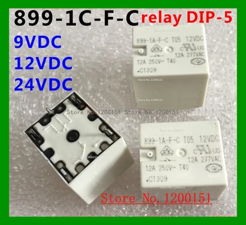899-1C-F-C 9VDC 12V 24V relé DIP-5