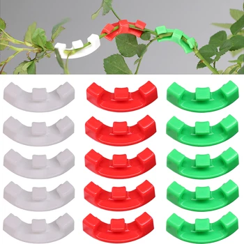 90 Fokos Növény Oktatók Alacsony Stressz Képzés - PVC Műanyag Ágak Hajlító Klipek Gally Bilincsek Növény Növekedési Manipuláció Készletek