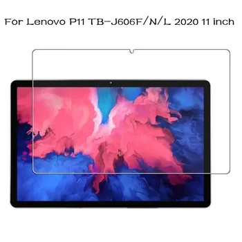 9H HD 0,3 MM Tabletta Edzett Üveg Lenovo Lap P11 TB-J606F J606L J606N 11 Inch 2020 Képernyő Védő Acél Film Karcolásálló
