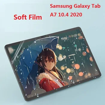 9H Puha PET Fólia Samsung Galaxy Tab A7 10.4 Hüvelyk 2020-As Tablet, a Képernyő Védő SM-T500 T505 T507 Védőfólia