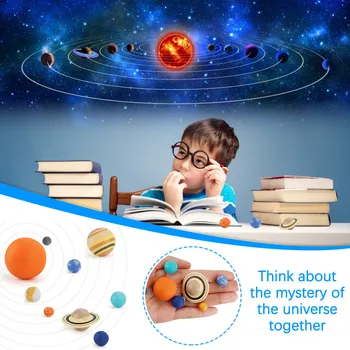9pcs Szimuláció A Naprendszer Műanyag Bolygó Kozmikus Rendszer Univerzum Modell Adatok taneszközök Tudomány Oktatási Játékok