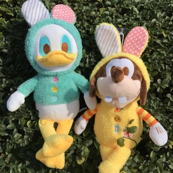 A Disney Cuki Húsvéti Korlátozott Mickey Minnie Donald Kacsa, Goofy Chip Dale Plüss Játék Baba Hobbi Kitömött Állatok Gyerekeknek Ajándék