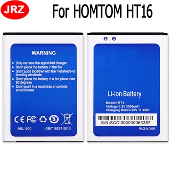 A HOMTOM HT16 Akkumulátor HOMTOM HT16 Pro Volta Batterij Akkumulátor 3000mAh