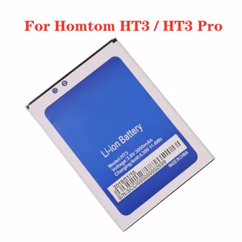 A Homtom HT3 / HT3 Pro Akkumulátor 3000mAh Eredeti Nagy Kapacitású Telefon Csere Akkumulátor, Akkumulátorok