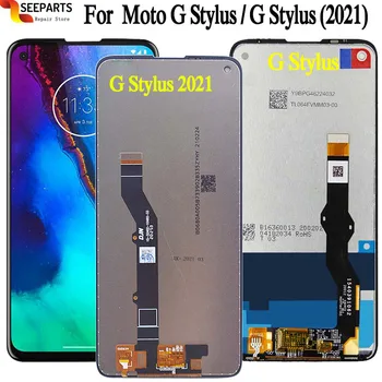 A Motorola Moto G Stylus 2021 XT2115 LCD Kijelző Érintőképernyős Panel Digiziter Közgyűlés Moto G Stylus XT2043 XT2043-4, LCD
