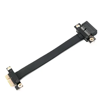 A PCI-E 3.0 1X 1X-Grafikus Kártya Adapter Kábelét Stabil Sebesség, Fekete, 30cm