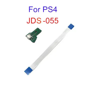 A SONY PS4 Vezérlő USB Töltő Port Csatlakozó Tábla JDS-055 Kezelni töltő aljzat kapcsoló tábla 12PIN kábel Modul a PS4