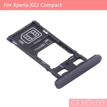 A Sony Xperia XZ2 Kompakt Kettős SIM-Kártya Tálca Slot Rész