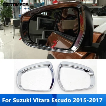 A Suzuki Vitara Escudo 2015 2016 2017 Króm Visszapillantó Tükörben Napellenző Eső Őr Pajzs Külső Autó Tartozékok