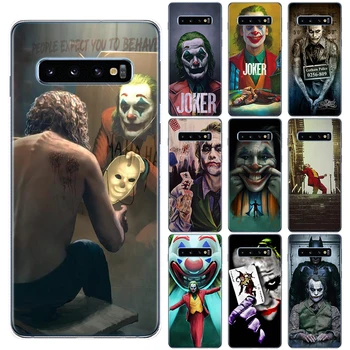 A sötét Lovag Joker Karta Film Puha Szilikon tok Samsung Galaxy S20 Ultra S10 S9 S8 S7 Plus Szélén S10E S10-Lite hátlapot