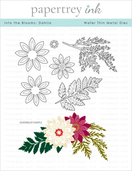 A Virágzik: Dahlia fémforgácsolási Meghal Diy Kézzel készített Albumot Napló Dombornyomás Sablon üdvözlőlap 2021 Új Dekoráció