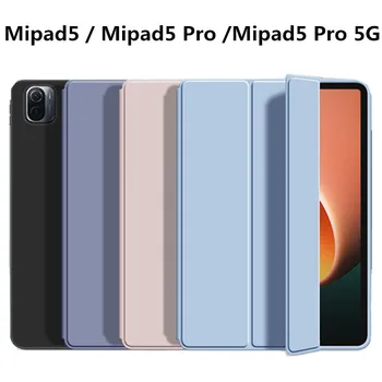 A Xiaomi Mi Pad 5 Pro az Esetben MiPad 5 11 hüvelyk Tabletta Védő Héj Vékony Szilícium Mágneses Állvány Fedezze Mipad5 / Mi Pad5 Érdekesség